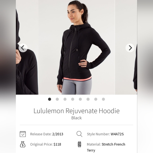 Lululemon Rejuvenate Hoodie - Picture 2 of 4